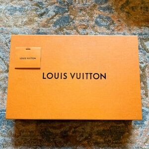 Louis Vuitton Magnetic Gift Box with Tag & Ribbon